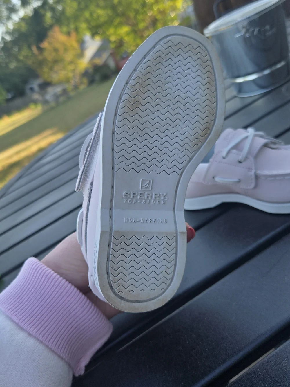 Sperry Little Kid Pink Top Sider Boat Shoes